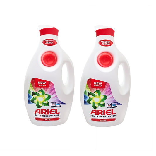2x Detergent lichid de rufe Ariel Color, 140 spalari, 6.3L